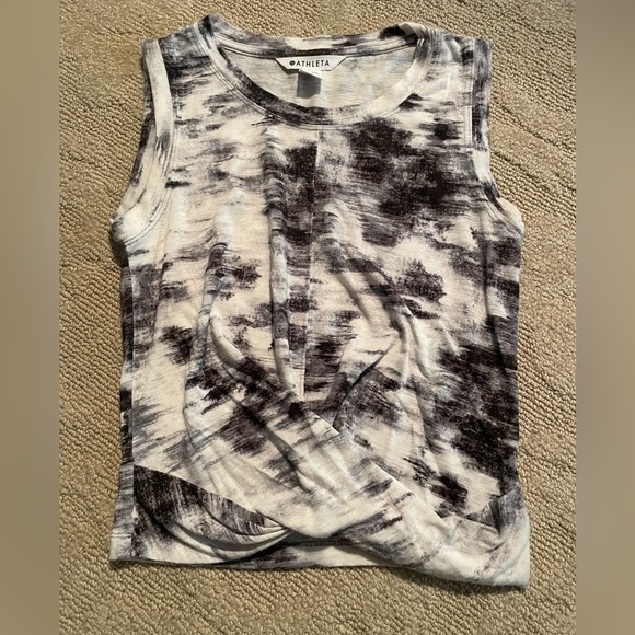 Athleta XXS tie dye crop top - Picture 2 of 4